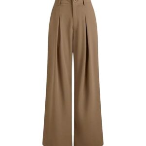 apcollections.in High-Waist Korean Trousers with Wide Baggy Fit