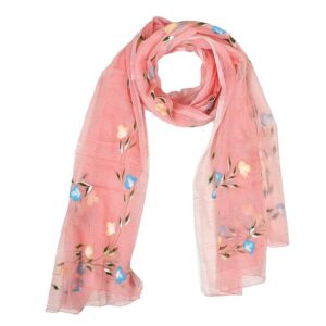 apcollections.in Pure Hand-Painted Floral Kota Doria dupatta for woman