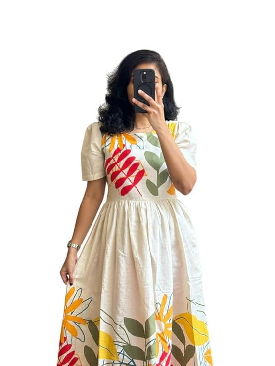apcollections.in Women's Pure Cotton Maxi Midi Dress - Image 4